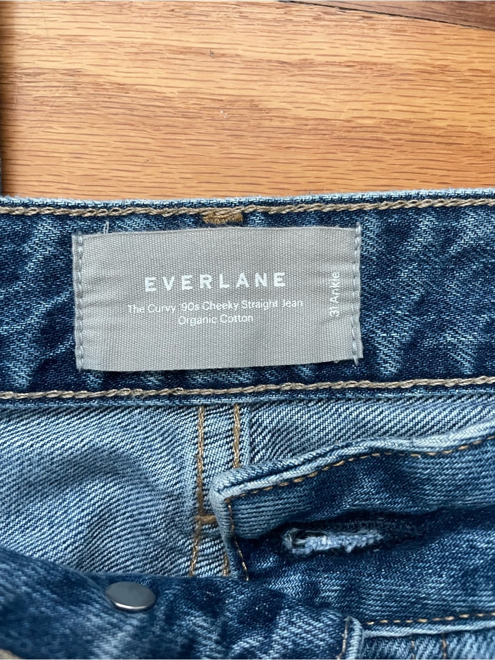 31 Ankle- Everlane Curvy 90’s Cheeky